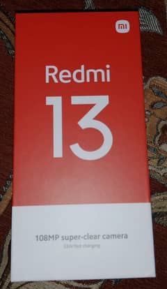 Xiaomi redmi 13 . . 8gb ram  /128gb storage