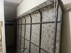 Fibre steel shed slightly used for sale