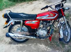 Honda CG 125 model 2016 for sale call on 03313380953