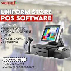 Uniform POS Software - Garments Shop Billing POS Software - Billing