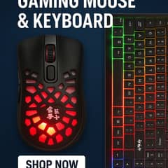 RGB MOUSE AND KEYBOARD 