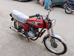 Honda CG 125 Lahore number