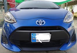 Toyota Aqua 2019 model 2022 import register Islamabad Lithium batterie