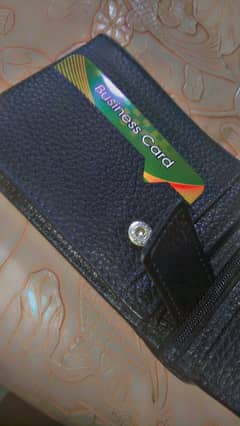 New condition mens leather wallets.