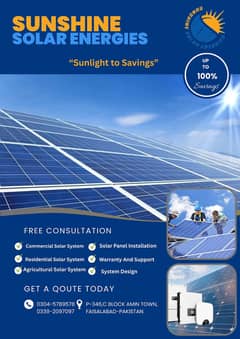 Solar System/Complete Solar Installation/Solar Inverter/Solar Panels
