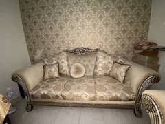 Sofa set with table