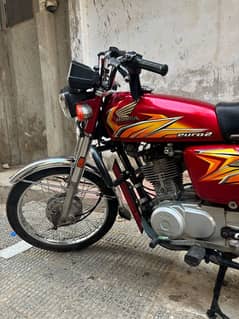 Honda CG 125 2021 Karachi number