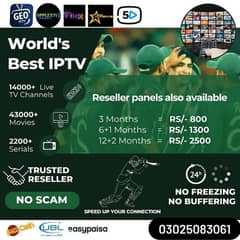 IPTV Real 4K Quality Branded Servers Reseller Available 03025083061