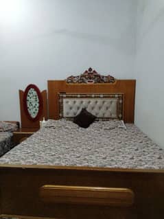 King size bed with dressing table