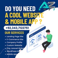 Custom Website in Php/ Laravel/ WordPress/ Shopify/ WiX/ Mobile App