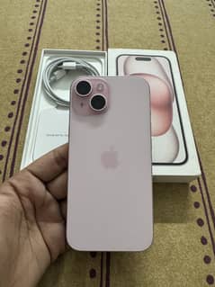 Apple iPhone 15 - PINK JV 128gb WITH BOX