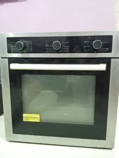 Electric and gas duel oven just like new