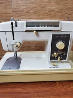 Toyota sewing machine and embroidery