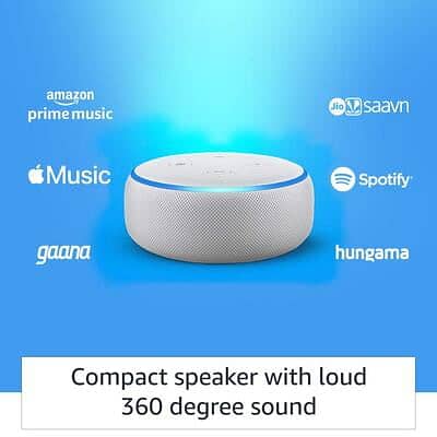 Amazon Echo Dot 3 (3rd Gen) - Smart speaker with Alexa 0