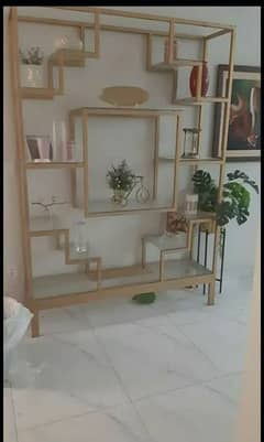 golden shelf stand for sale