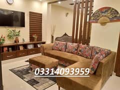 L shape sofa set/ Master Molty foam / Corner sofa set / L shape sofa