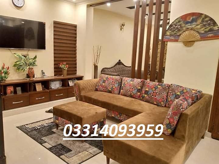 L shape sofa set/ Master Molty foam / Corner sofa set / L shape sofa 0