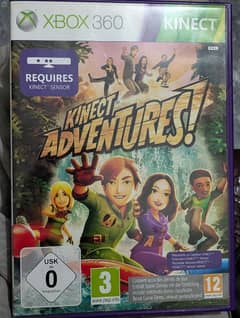 Original Kinect Adventure Game CD for Xbox 360
