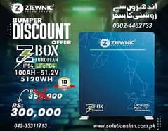 Ziewnic Lithium-ion Battery with 10Years Warranty