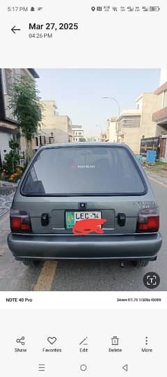 Suzuki Mehran VXR 2014