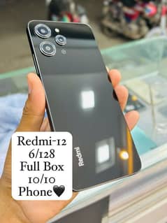 Redmi 12 Official PTA 6/128 With full Box