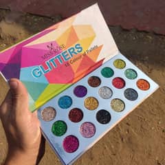18 colour Glitter Eyeshadow palette