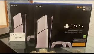 Sony Playstation 5 - Ps5 Slim digital Edition with 2 controllers