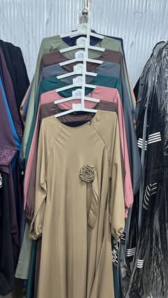 abaya with satolar ful size