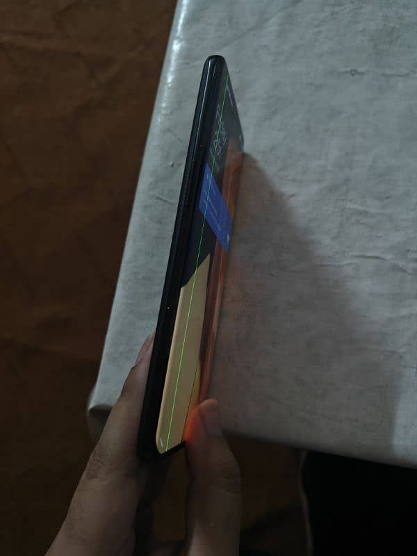 line on panel and bottom right screen damaged 7