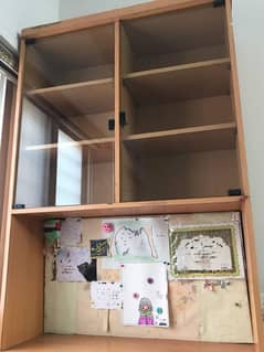 Book shelf and study table
