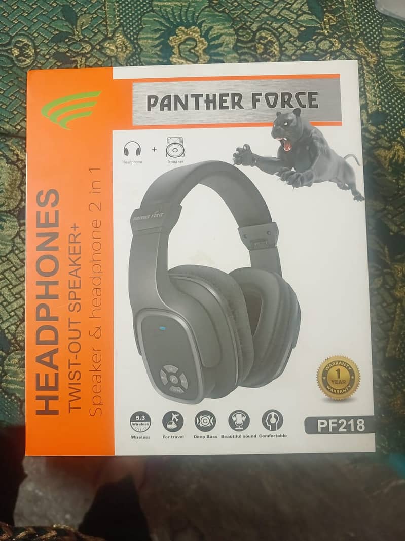 Panther Force PF218 Switch Between Private Listening and Sharing with 3