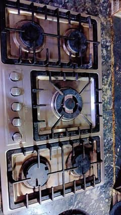 5 burner choola (gas stove)