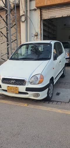 Hyundai Santro 2006 exective gv with cng  total janiun 100% tokn 2026