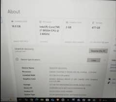 Dell latitude 5491  2 GB graphic card Nvidia Mx130