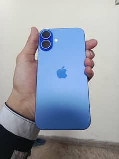 Iphone 16 plus 128GB Jv ultramarine Box Open exchange with 15 pro