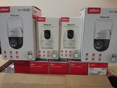 DAUHA WIFI CAMERAS INDOOR / OUTDOOR AUDIO SUPPORT HD (3-MP / 5MP