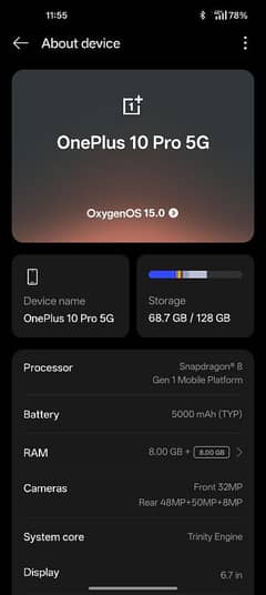 OnePlus 10 pro
