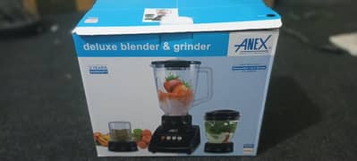 urgent Sale Anex deluxe blender +grinder juicer machine fresh new
