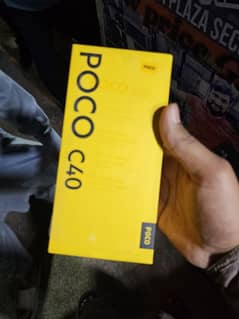 poco c40 single sim approved 4gb 64gb 6000mah battery