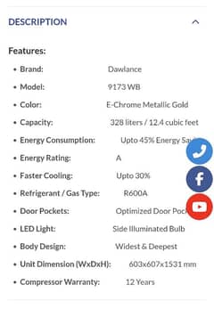 Dawlance 9173 WB E Chrome