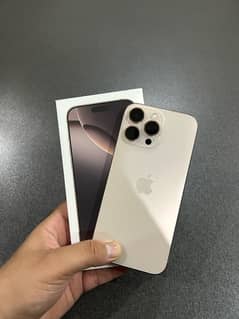 Iphone 16 pro max Desert titanium JV LLA