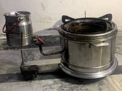 Without gas and electricity only works with cars black oil