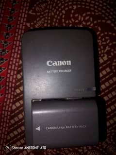 canon Battery and Battery charging Adapter