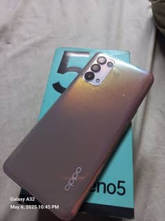 OPPO RENO 5 8 / 128  official approve with box 10/10 NO OPEN REPAIR