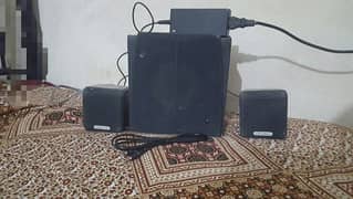 creative 2.1 speakers aux only