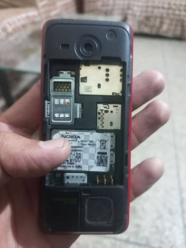 nokia 206  dual sim PTA official Approved  0304/6500/332 old antiq 8