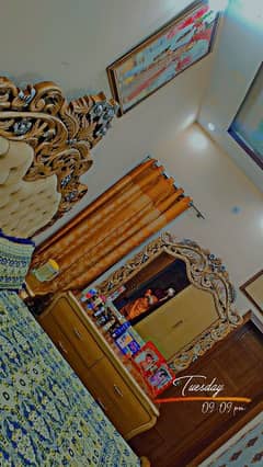 bed set and dressing