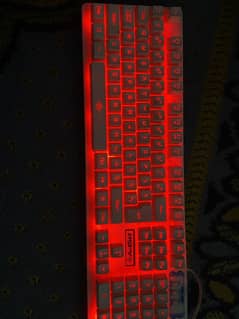 Gaming RGB Keyboard - Semi Mechanical