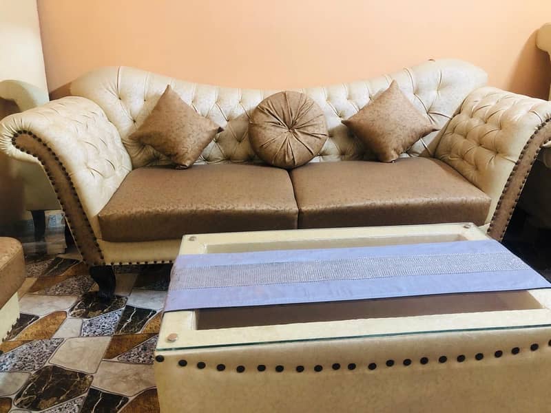 Sofa Set With Table 2