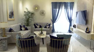 Fully Furnished 1-Bed Apartment in Jinnah Square Just 10% Down Payment | 4 Years Installment